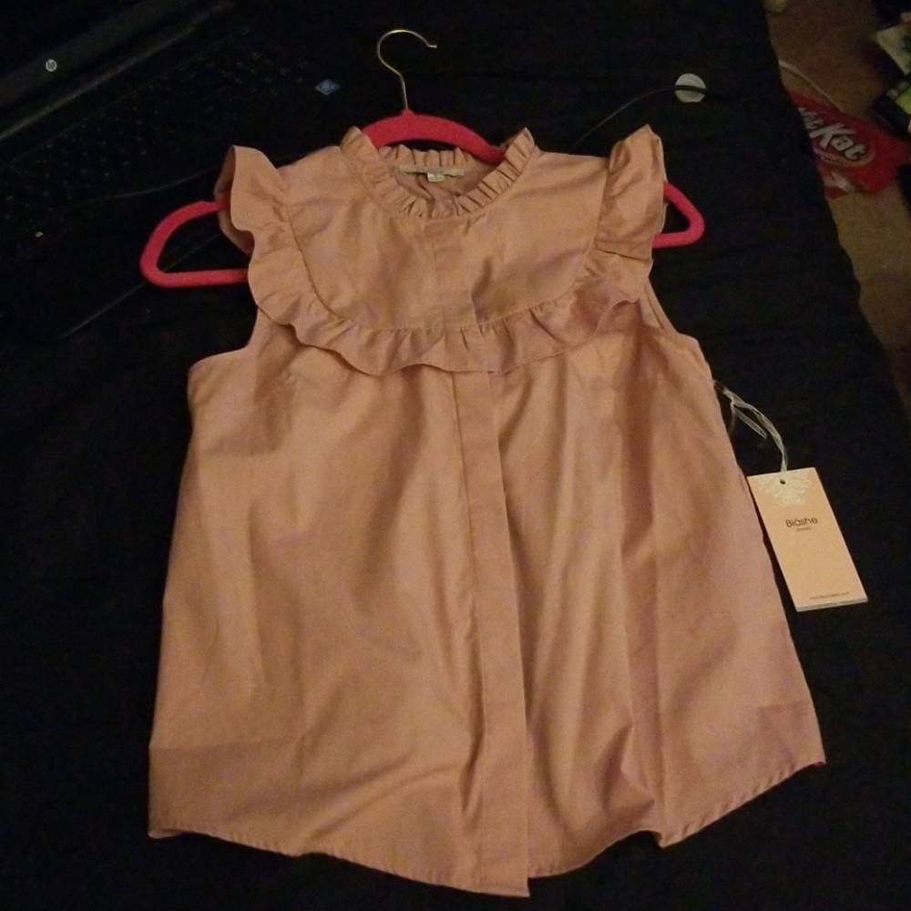 Blush pink top